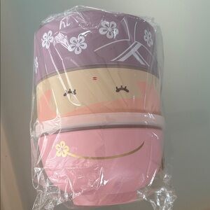 Cute Pink and Purple Stacking Bowls